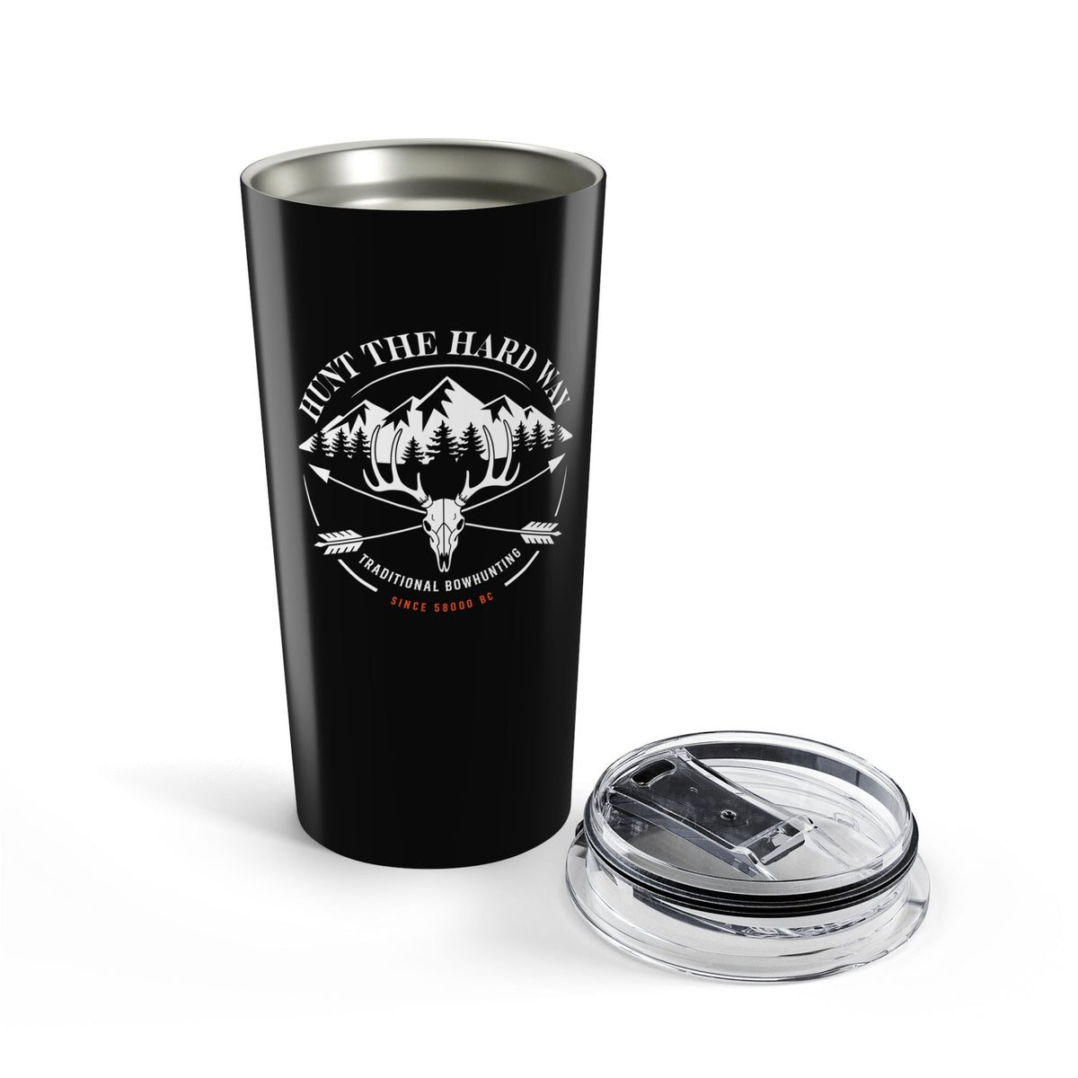 Euromount Whitetail 20oz Tumbler — Hunting Coffee Travel Mug